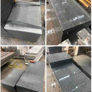 大庆 芝麻黑地铺石材