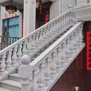 大庆 天然石材 阳台庭院护栏、栏杆