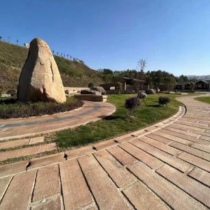 大庆仿古石铺装效果