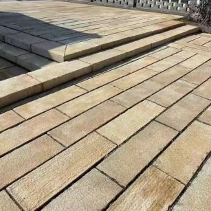 大庆仿古石铺装效果