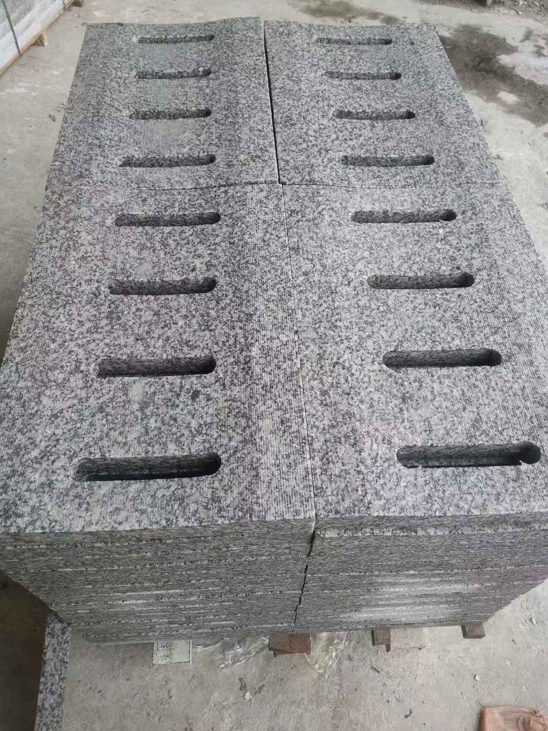 大庆 花岗岩石材下水沟盖板，下水槽