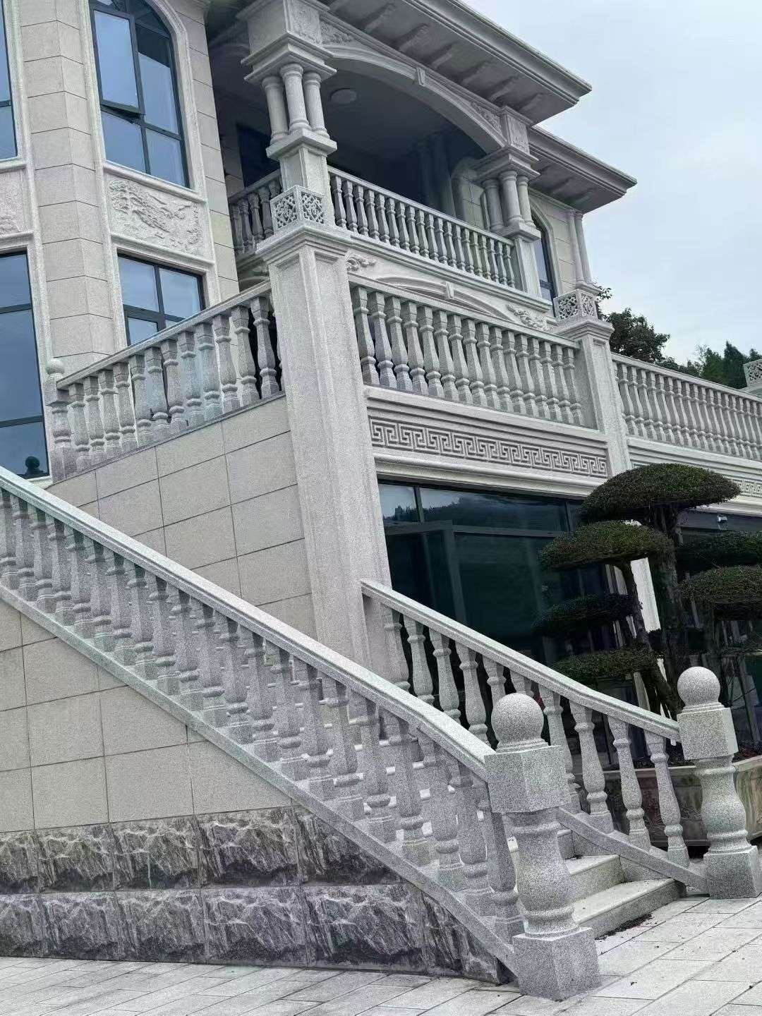 大庆 芝麻白别墅，栏杆