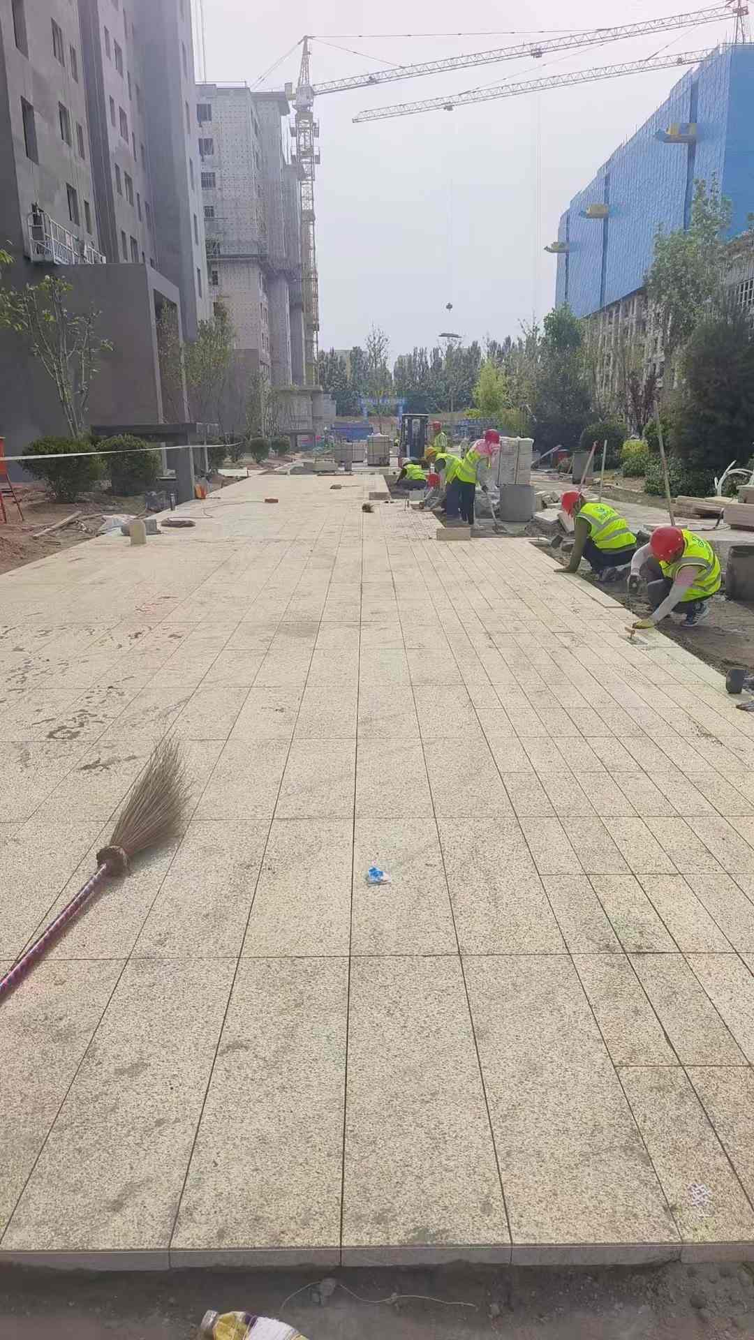 大庆黄金麻荔枝面地铺案例