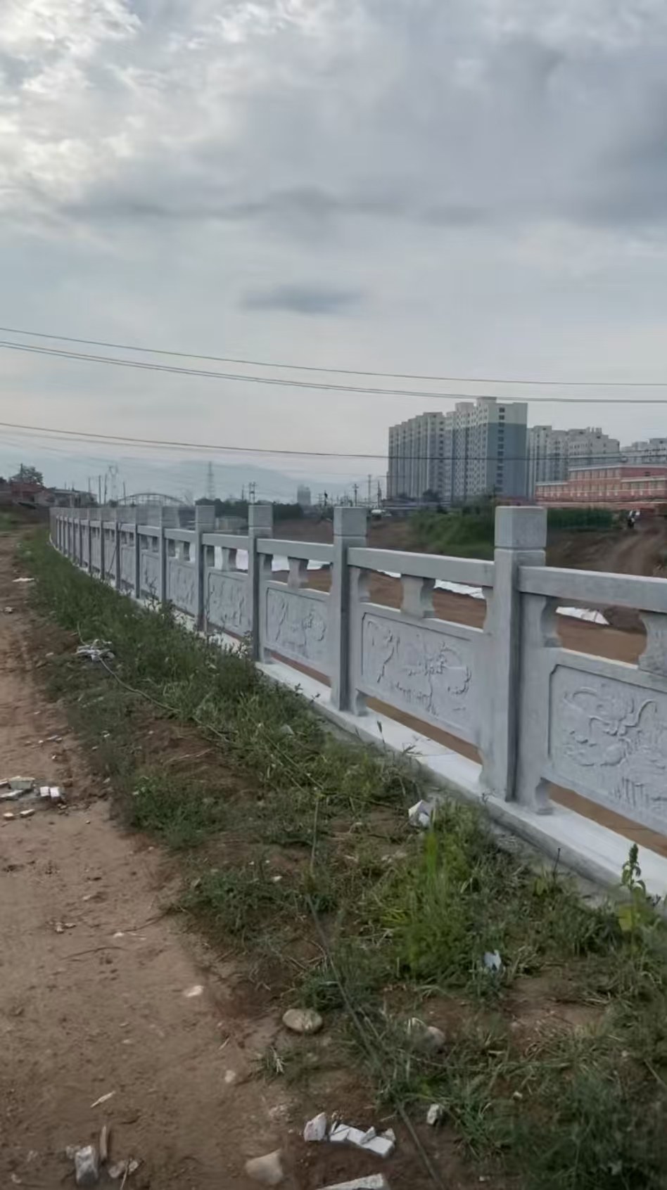 大庆 石材河道栏杆