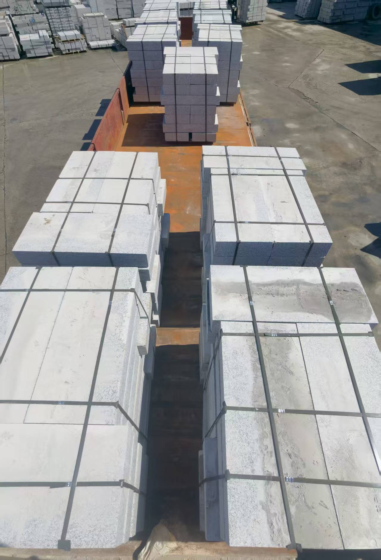 大庆 路沿石装车出货