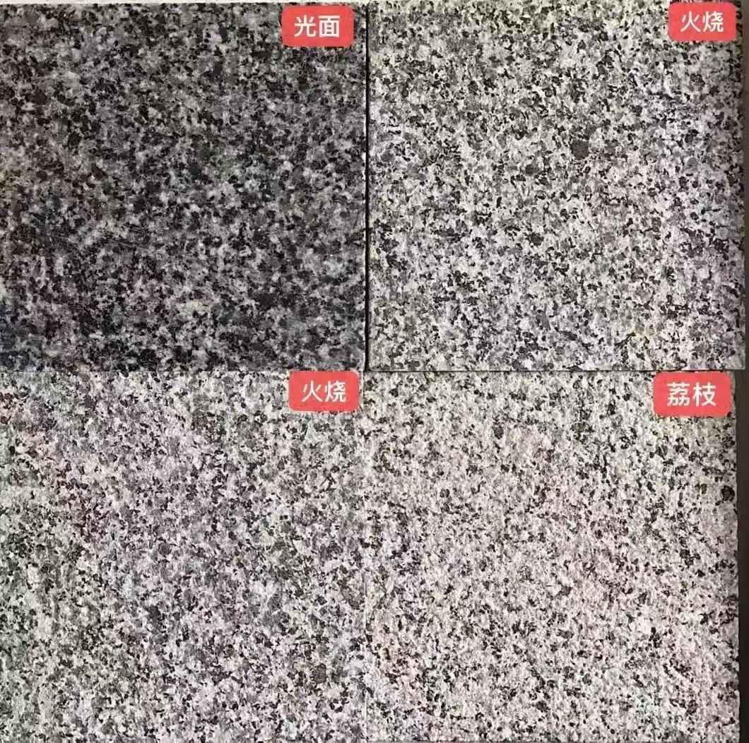 大庆 芝麻黑光面，芝麻黑火烧面，芝麻黑荔枝面