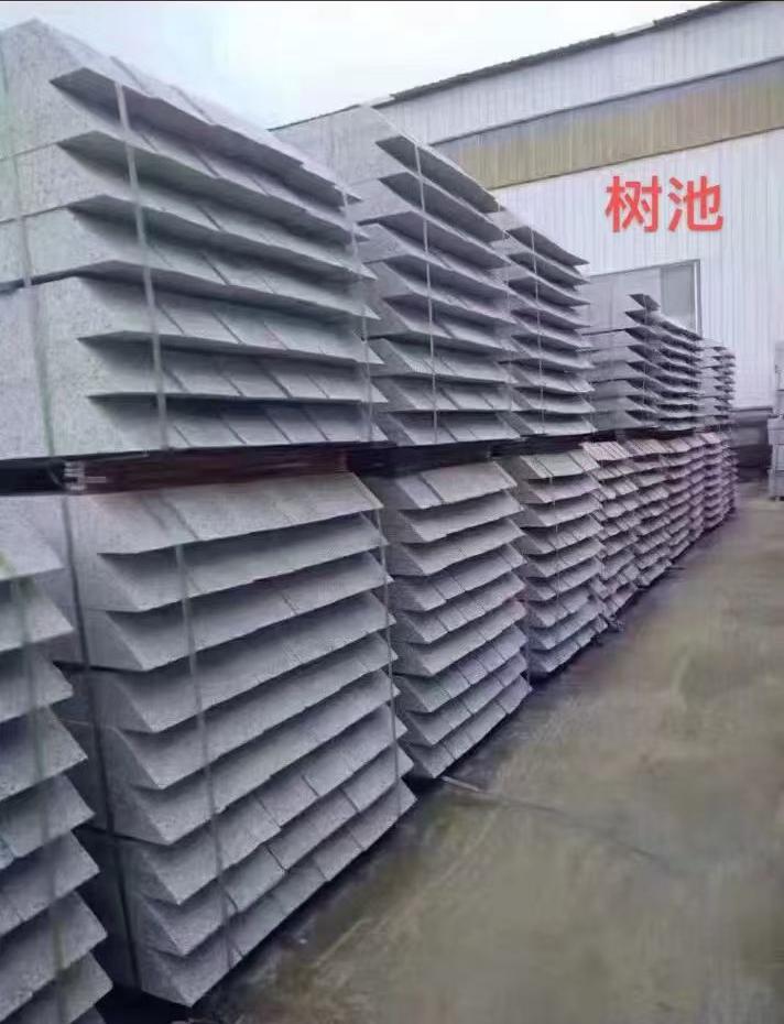 大庆 芝麻灰切头树池